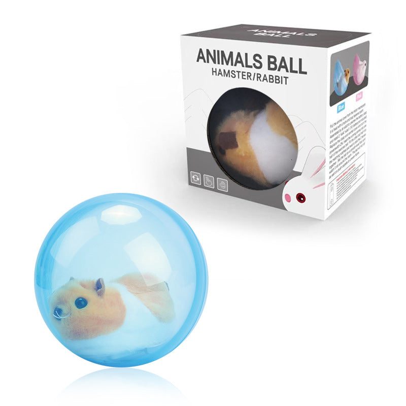 Kattenspeeltje Rollend Furry Roller voor Katjes