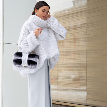 Dames Oversized Trui Grof Gebreid Zacht Colmodel