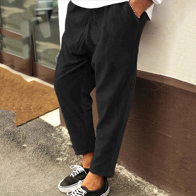 Comfortabele Corduroy Broek voor Heren – Casual & Veelzijdig