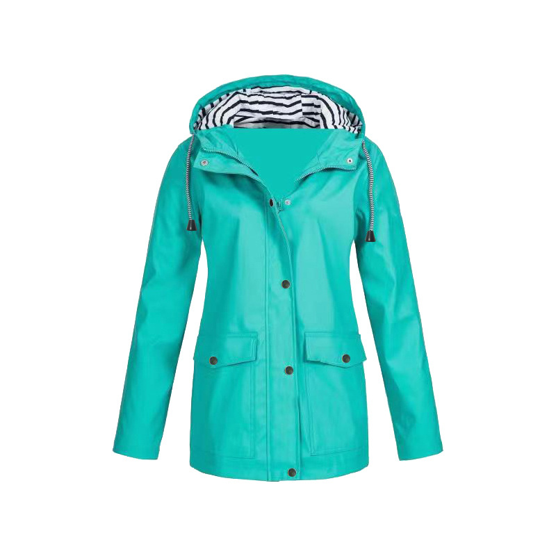 Dames Regenjack Waterdicht en Warm