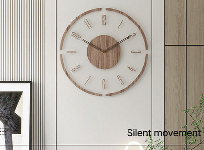 Houten Wandklok Scandinavisch Design Modern