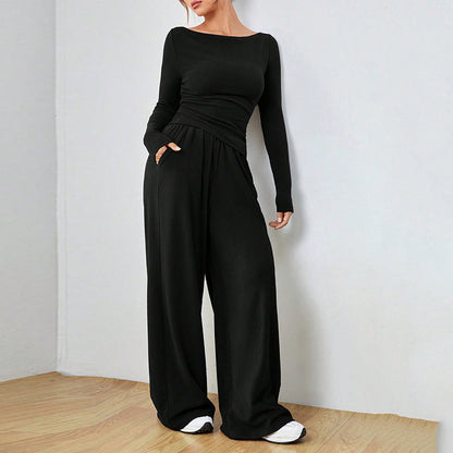 Dames Comfortabele Set Casual Pasvorm