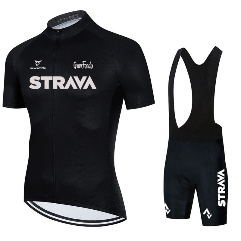 Kobe | Set Combinato Abbigliamento Ciclismo Uomo con Maglia e Pantaloni Traspiranti 1