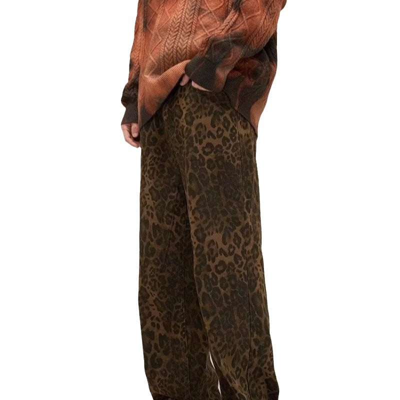 Layla Jeans Luipaardprint Dames Broek
