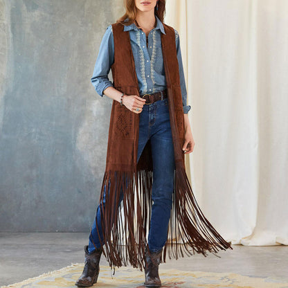 Olivia | Gilet Lungo Donna-1