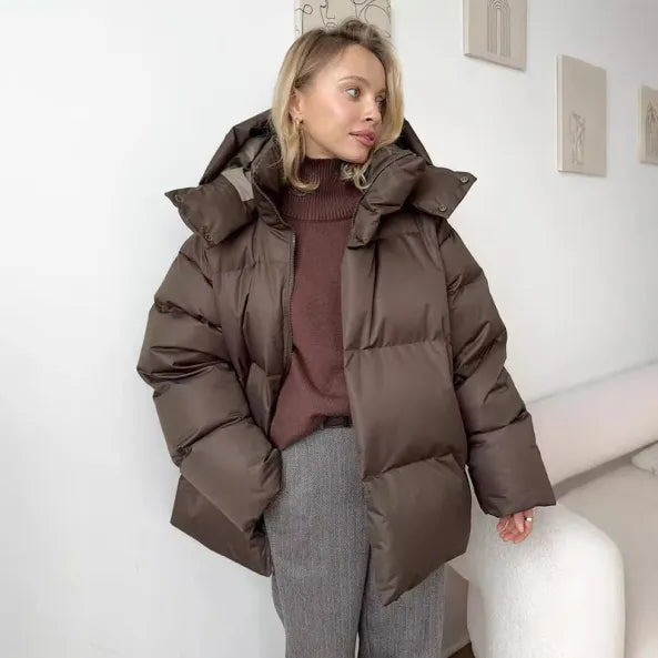 Dames Pufferjas Warm en Waterdicht - Mode Vibes