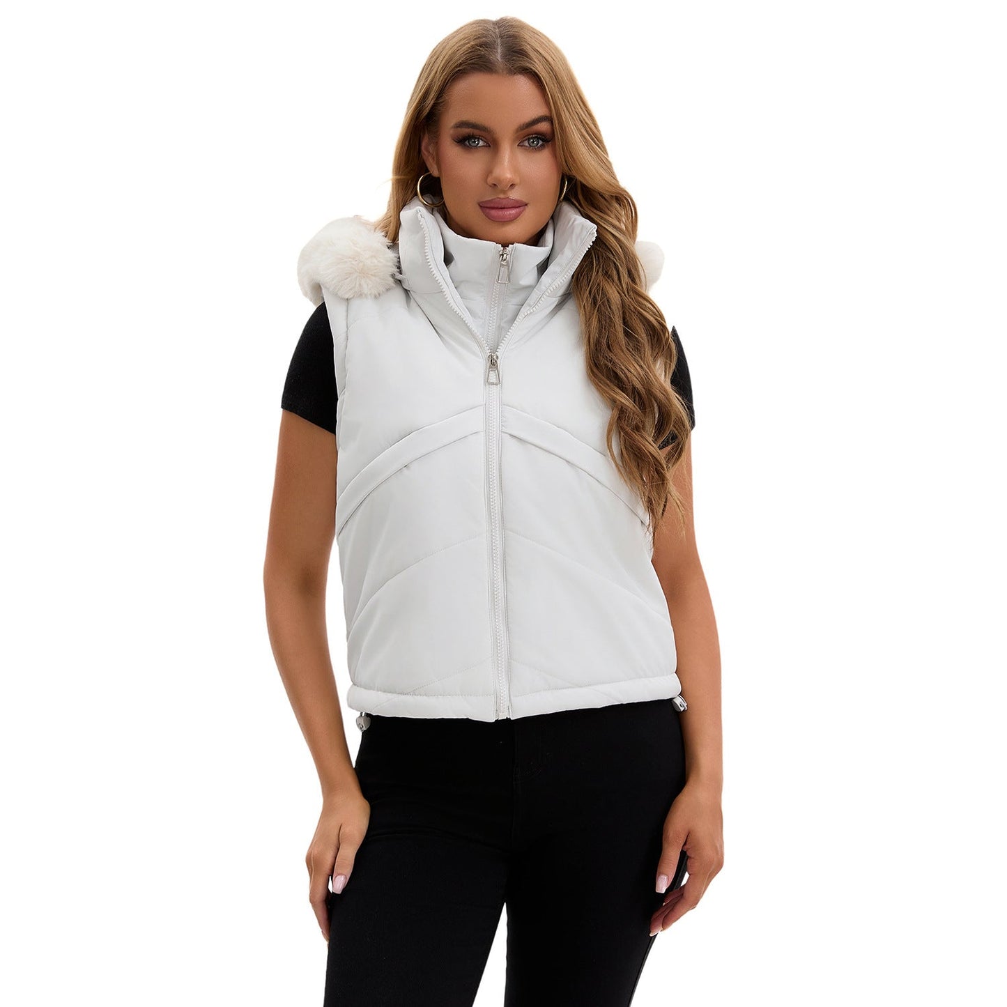 Dames Winterjas 2-in-1 met Uitneembaar Bodywarmer en Capuchon