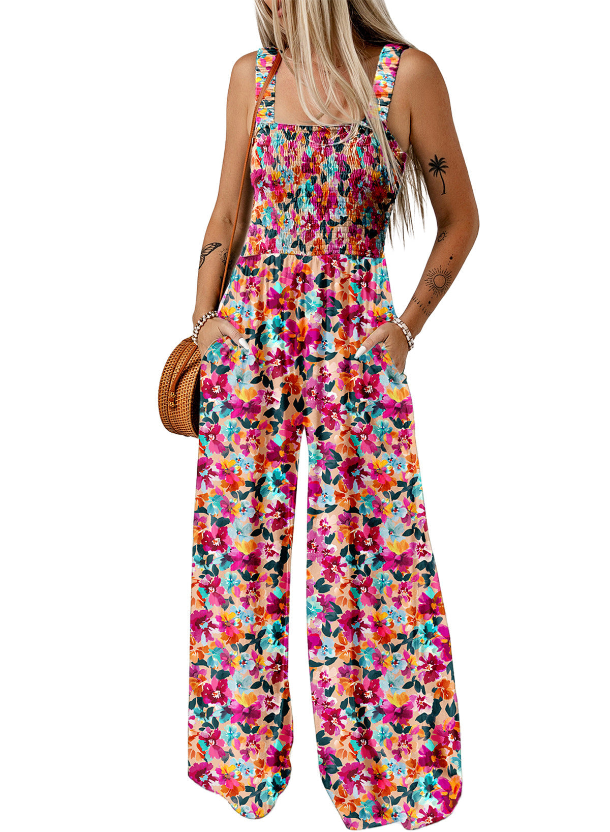 Dames Bohemien Jumpsuit Losse Pasvorm - Mode Vibes

