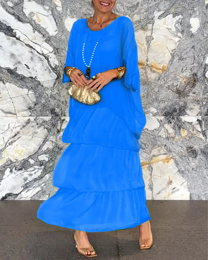 Leilany Elegant Dress - Classic Design for Ceremonial Occasions-4