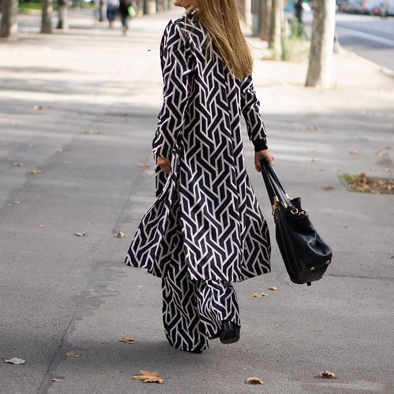 Fiona - Set met Geometrische Print
