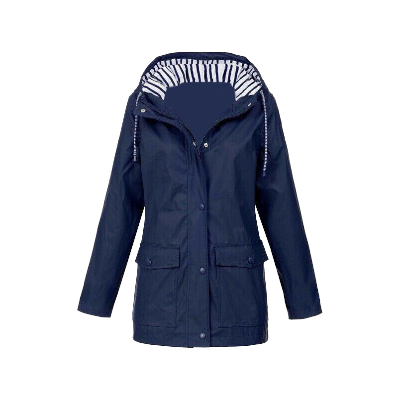 Dames Regenjack Waterdicht en Warm