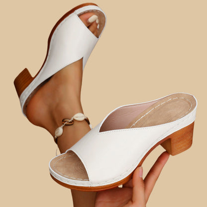 Dames Sandalen Met Hak Elegant