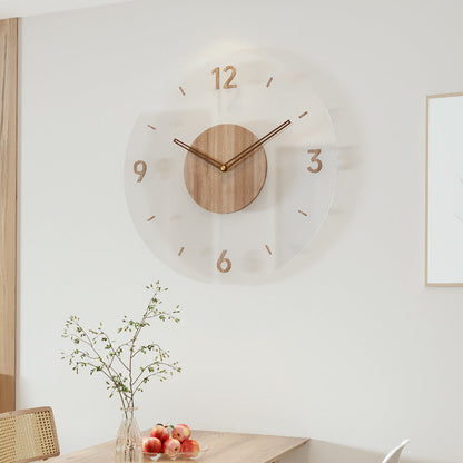 Houten Wandklok Scandinavisch Design Modern