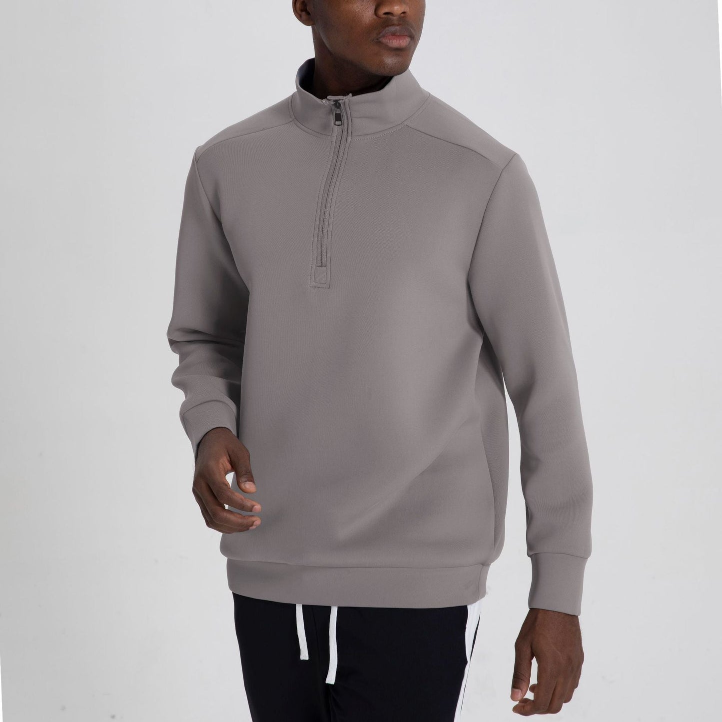 Heren Sweater Met Ritssluiting Comfortabel Modern Design