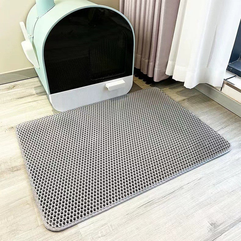 Kattenbakmat Waterbestendig Dubbelgelaagd met Gratis Extra Mat