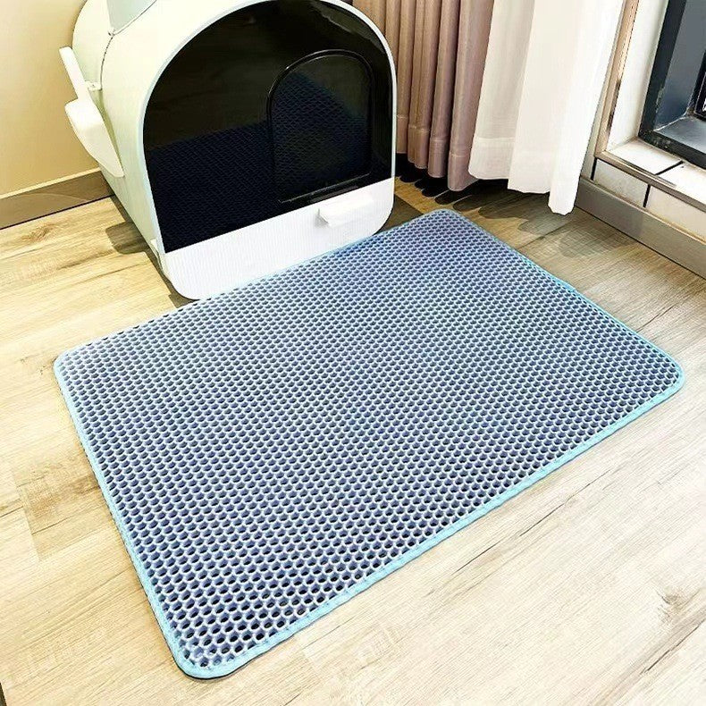 Kattenbakmat Waterbestendig Dubbelgelaagd met Gratis Extra Mat