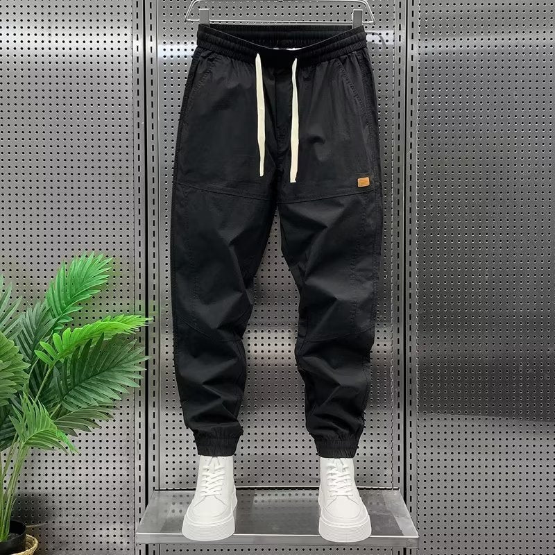 Retro Japanse Stijl Heren Jogger Broek – Katoenen Workwear