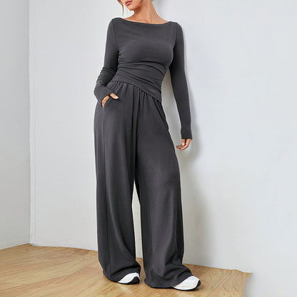 Dames Comfortabele Set Casual Pasvorm