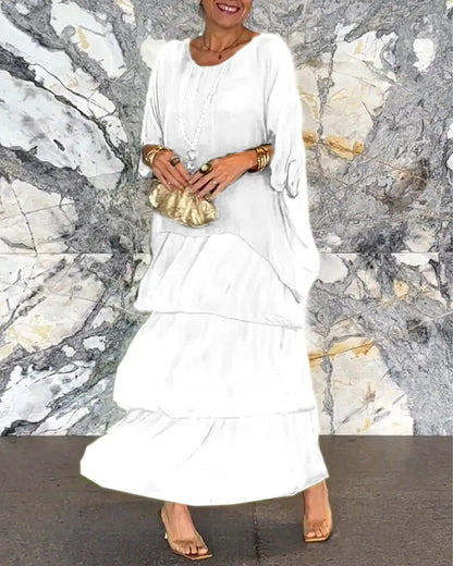 Leilany Elegant Dress - Classic Design for Ceremonial Occasions-3