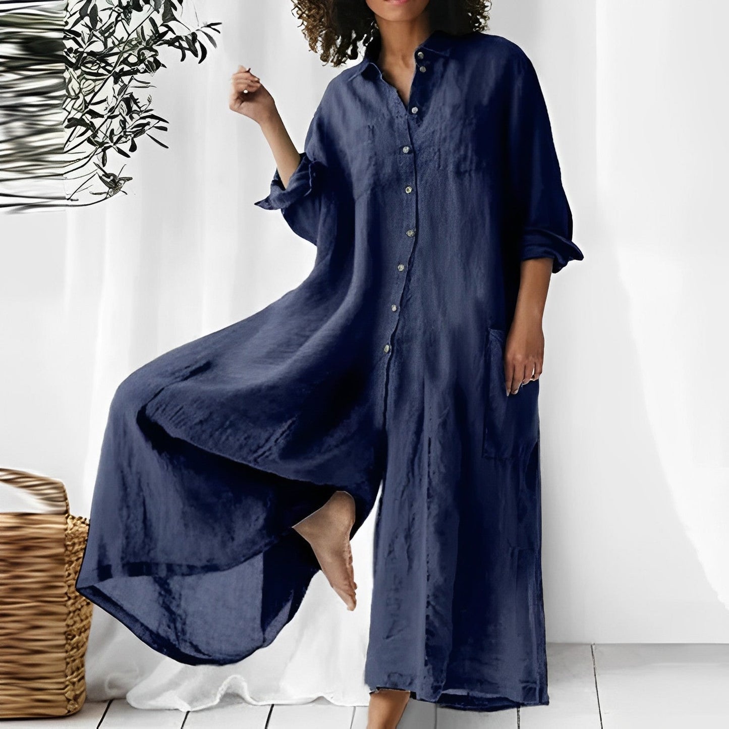 Jumpsuit Natura Stijlvol Elegante Zomeroutfit