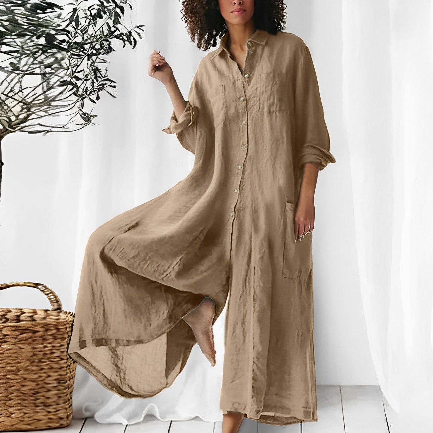 Jumpsuit Natura Stijlvol Elegante Zomeroutfit