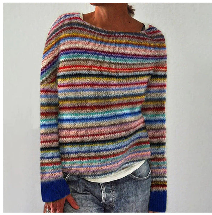 Zachte Casual Damestrui met Trendy Pasvorm – Perfect voor Herfst & Winter