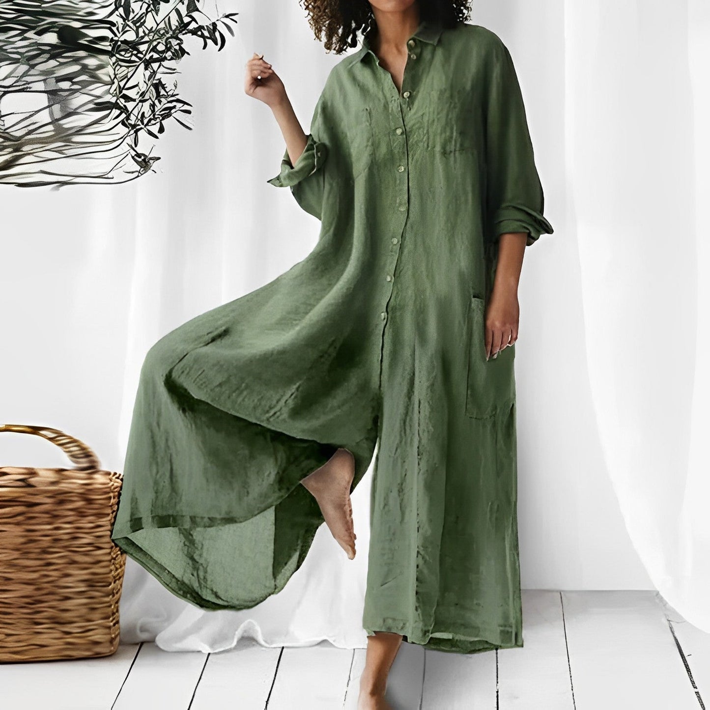 Jumpsuit Natura Stijlvol Elegante Zomeroutfit