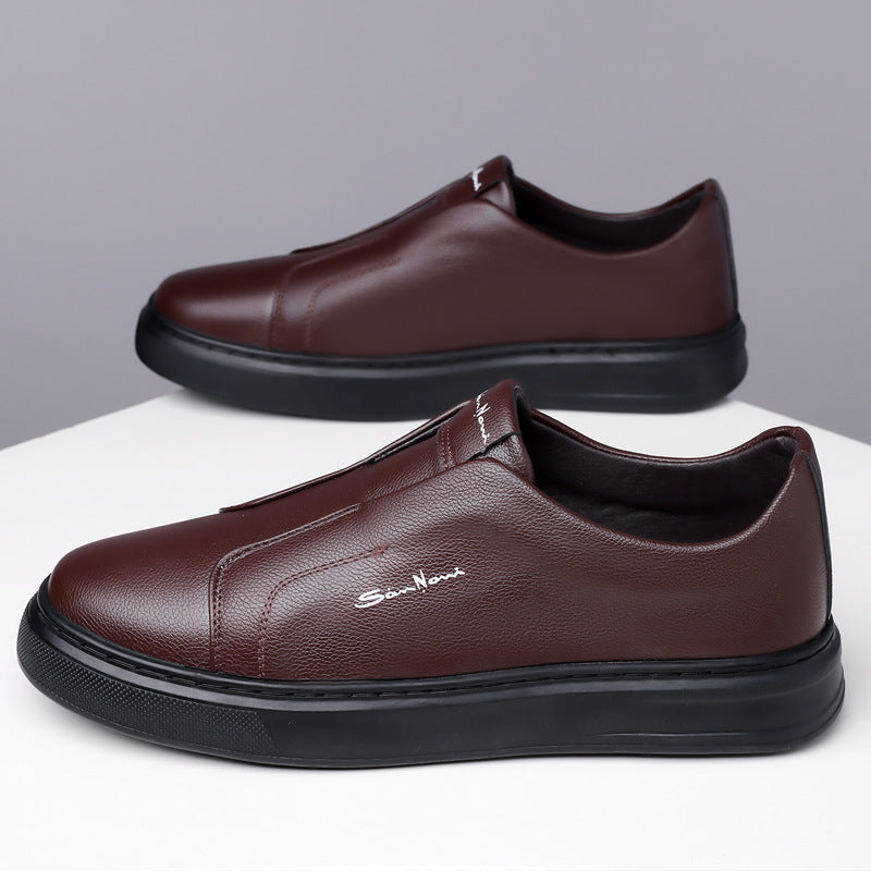 Heren Slip-on Sneakers – Minimalistische Casual Schoenen voor Dagelijks Gebruik