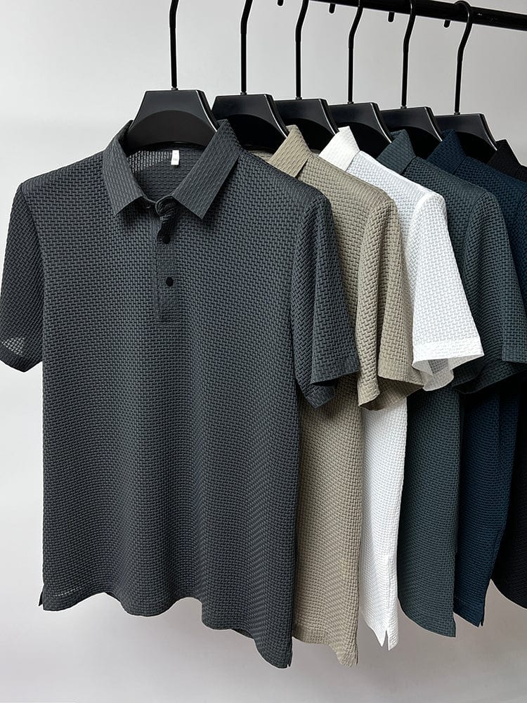 Mannen Overhemd Elegante Stijl Klassiek Wit