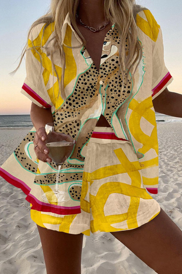 Jorelle – Dames Zomerset met Top en Shorts