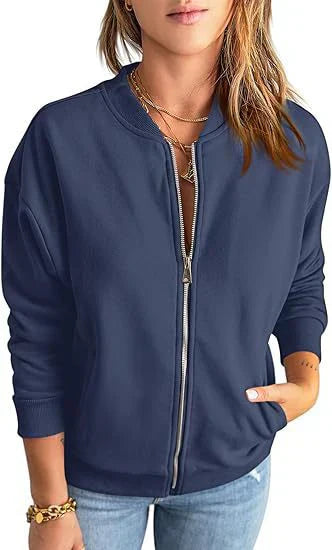 Dames Overgangsjas Rits Modern Elegant