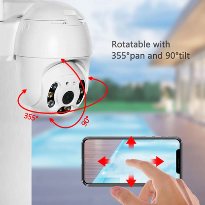 WiFi Beveiligingscamera's Set van 4 - Slimme SmartCam