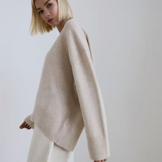 Vittoria | Maglione Casual – Morbido, Elegante & Leggero in Cashmere