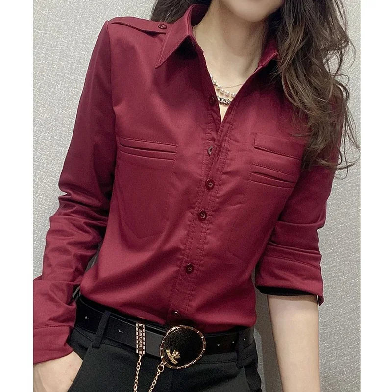 Elegance Essence Office Blouse