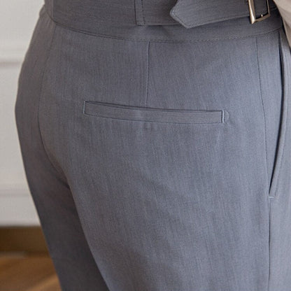 Heren Broek Casual met Gesp voor Dagelijks Gebruik