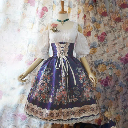 Heidi's Betoverende Dirndl Jurk voor Oktoberfest Plezier