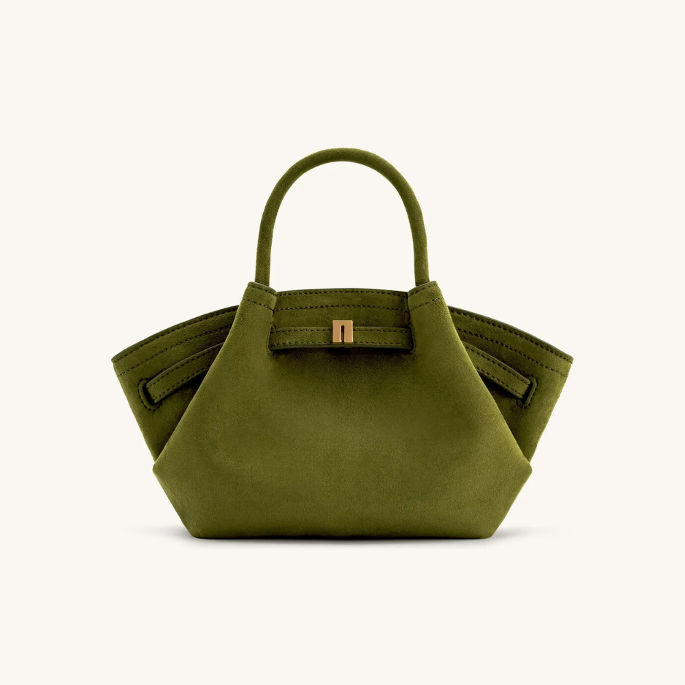 Mini Handtas van Vegan Suède – Elegant, Compact en Diervriendelijk