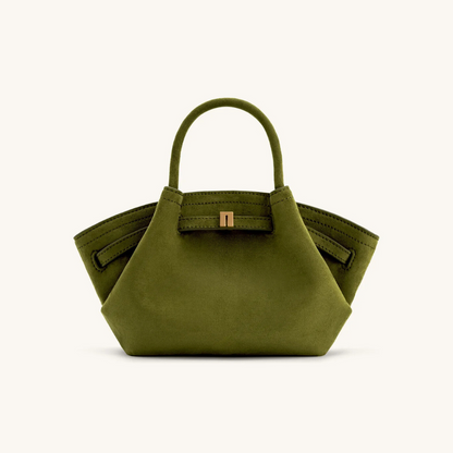 Mini Handtas van Vegan Suède – Elegant, Compact en Diervriendelijk