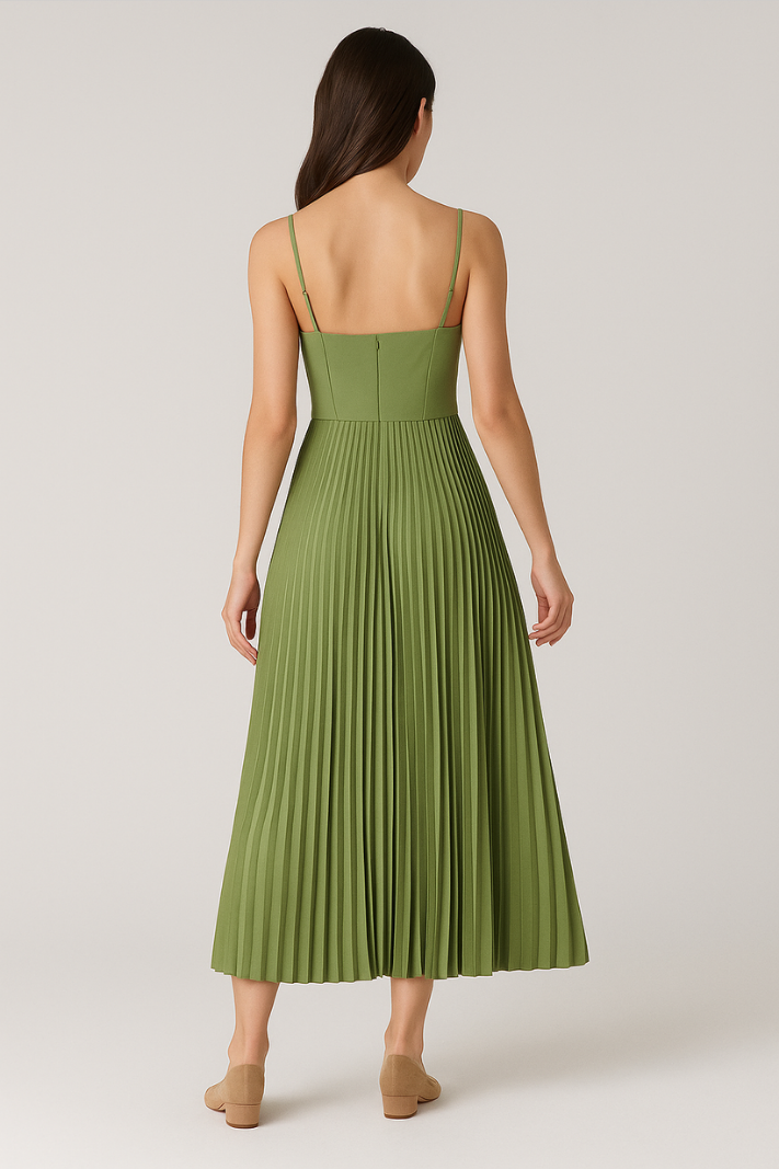 Midi-Jurk met Tule Bustier voor Feesten en Gala