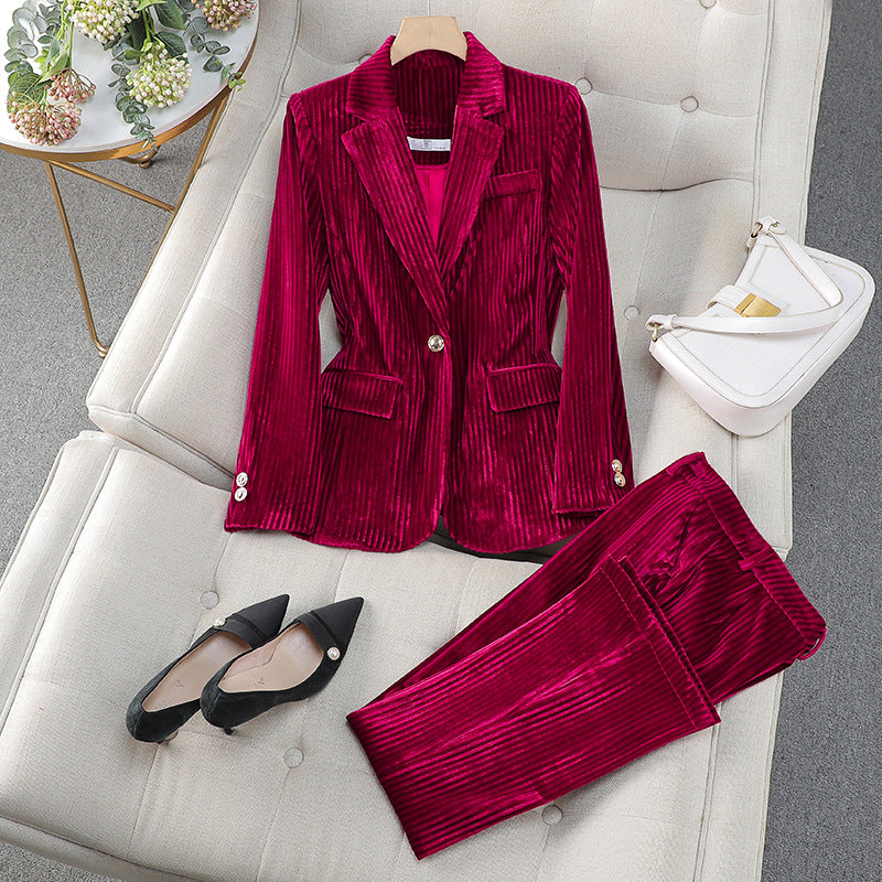 Olivia | Set di pelli blazer strutturato su misura 0