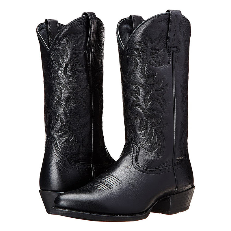 Olivie | Zwarte Cowboylaarzen – Duurzaam, Comfortabel & Stijlvol 0