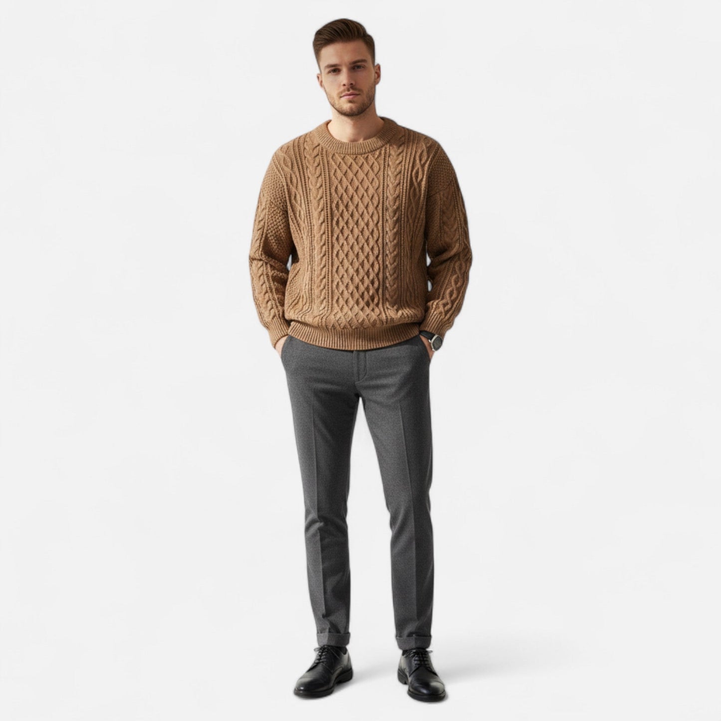 Olivier | Herentrui Wol – Warm, Tijdloos &amp; Comfortabel 1