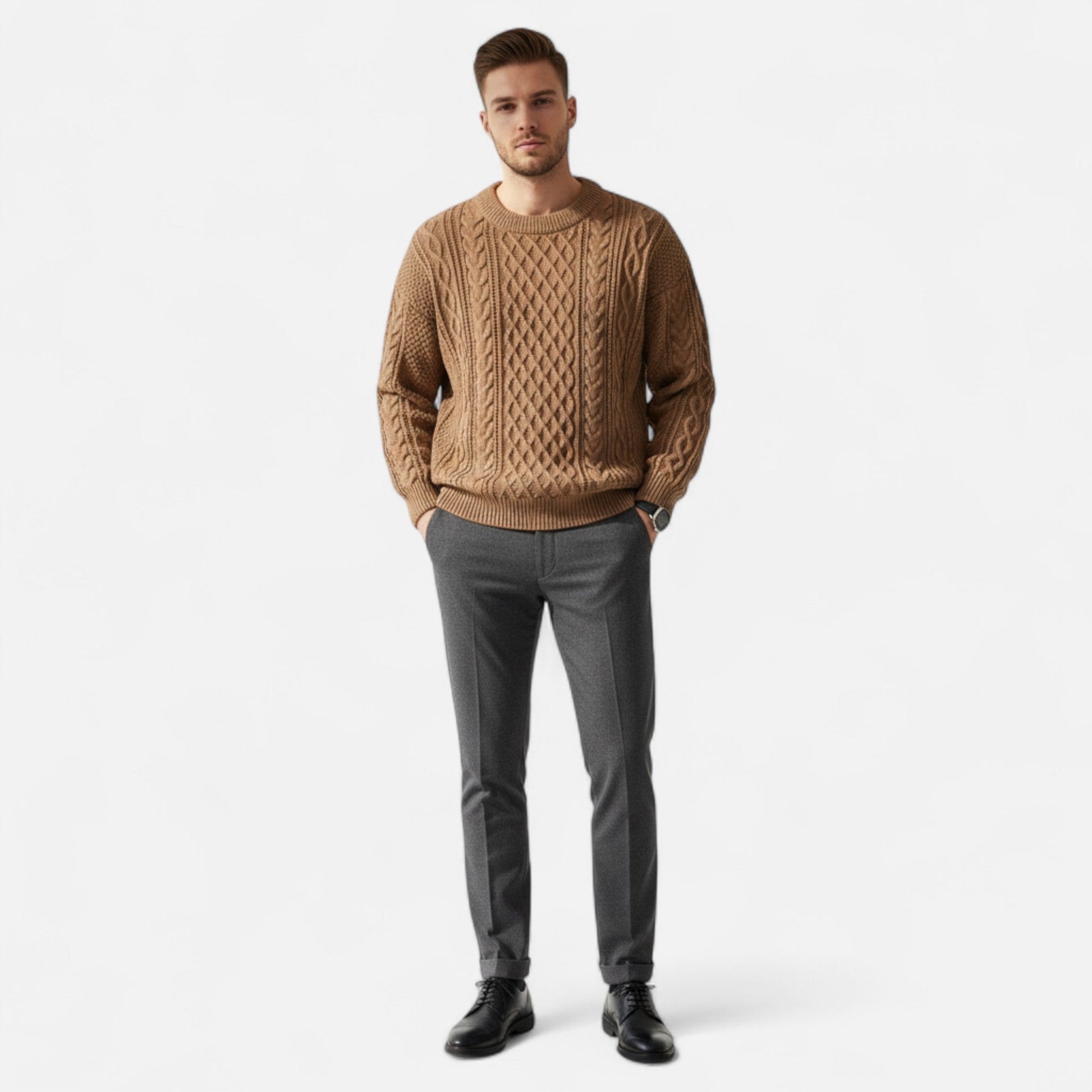 Olivier | Herentrui Wol – Warm, Tijdloos &amp; Comfortabel 1
