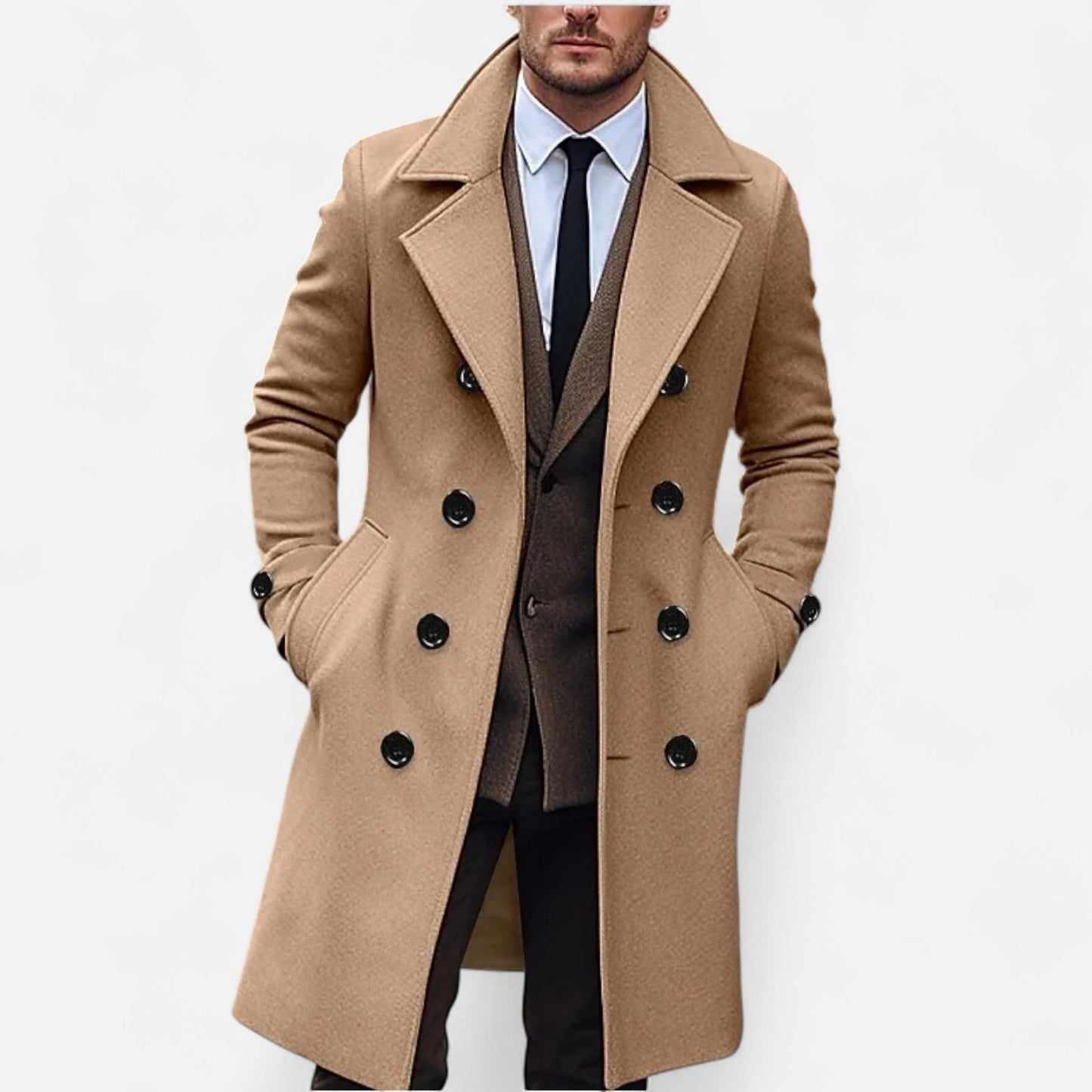 Olivier | Lange Herenjas – Tijdloos, Elegant &amp; Warm 0