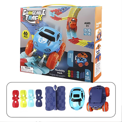 Magnetische Autobaan Speelset met Voertuigen