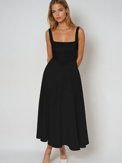 Dames Midi-jurk Elegant Italiaanse Stijl