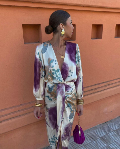 Bianca | Abito lungo elegante
