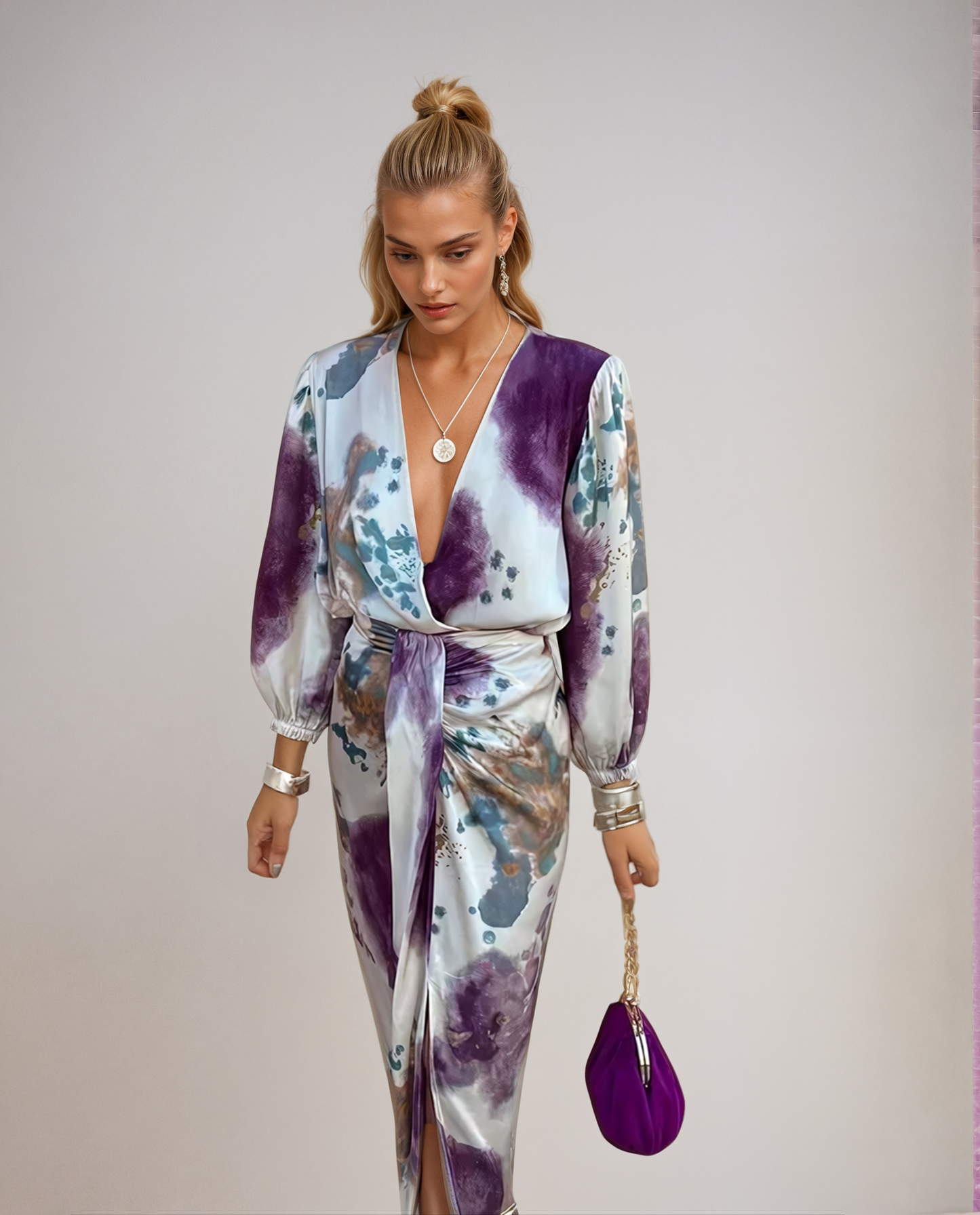 Bianca | Abito lungo elegante