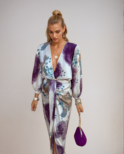 Bianca | Abito lungo elegante