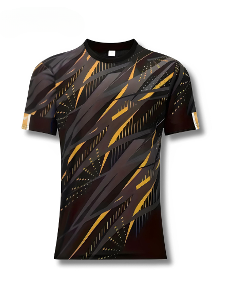 Heren T-Shirt Strepenpatroon Kort Model Casual - Mode Vibes